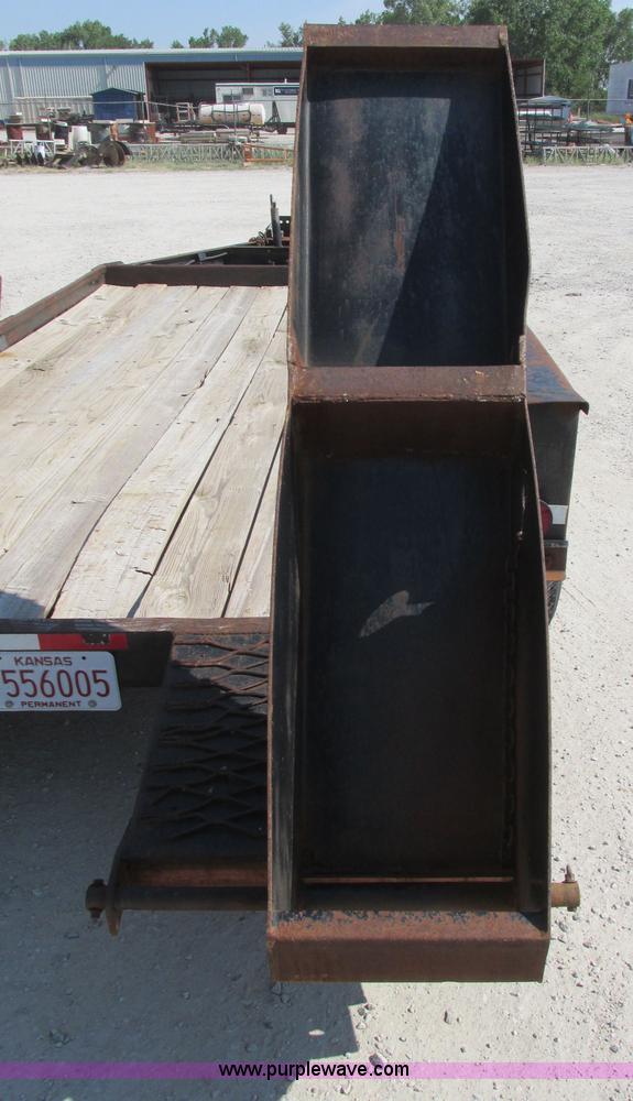 image for item I3490 1985 Belshe equipment trailer
