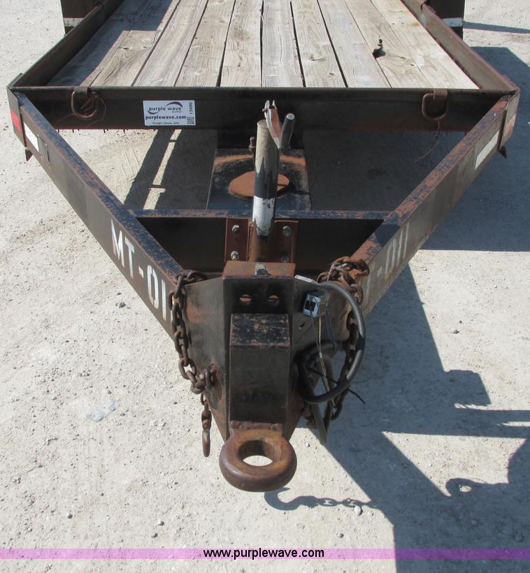 image for item I3490 1985 Belshe equipment trailer