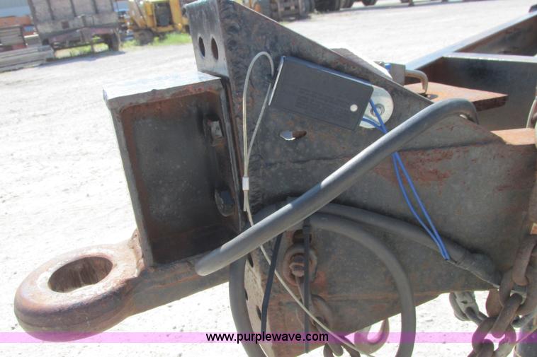 image for item I3490 1985 Belshe equipment trailer