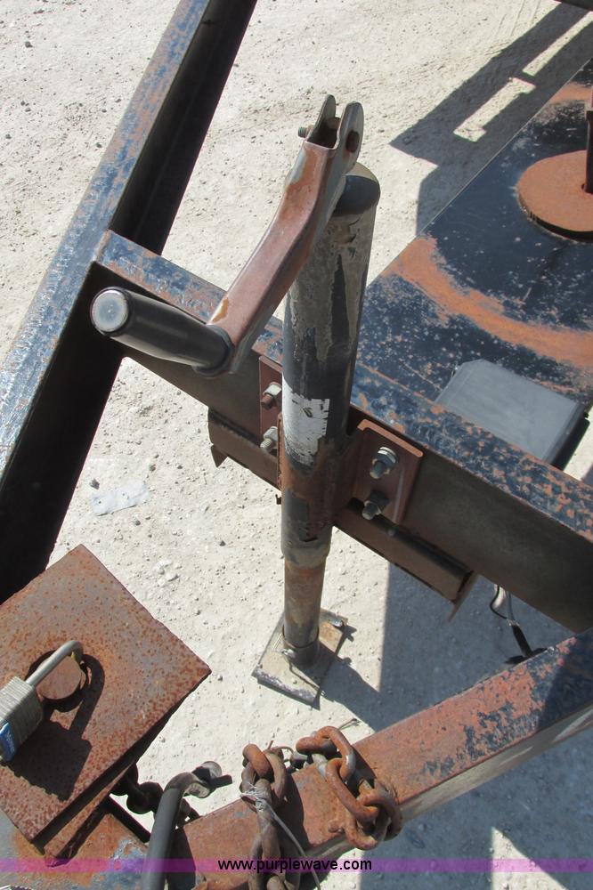 image for item I3490 1985 Belshe equipment trailer