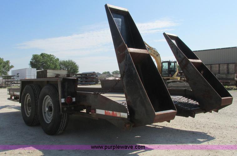 image for item I3490 1985 Belshe equipment trailer