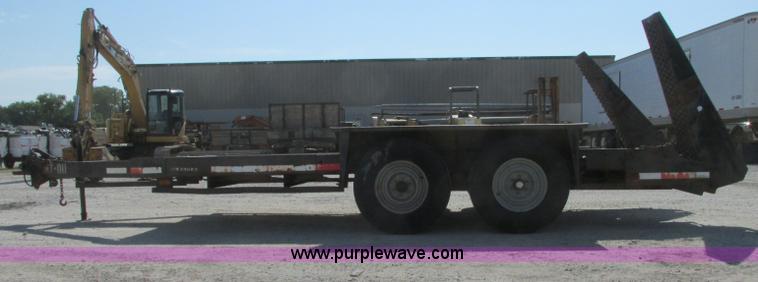 image for item I3490 1985 Belshe equipment trailer