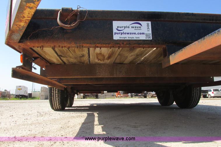 image for item I3490 1985 Belshe equipment trailer