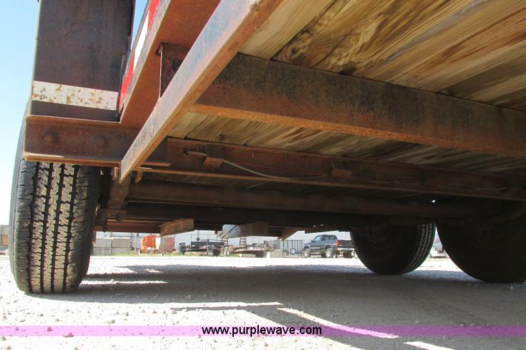 image for item I3490 1985 Belshe equipment trailer