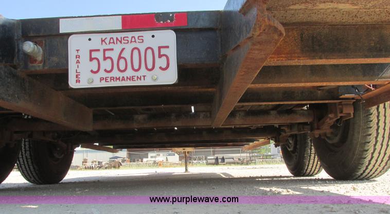 image for item I3490 1985 Belshe equipment trailer