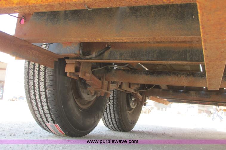 image for item I3490 1985 Belshe equipment trailer