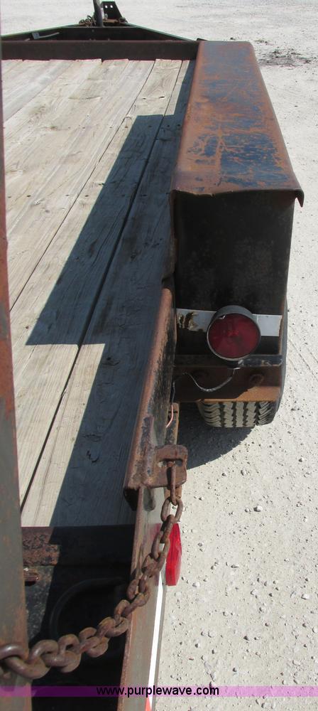 image for item I3490 1985 Belshe equipment trailer