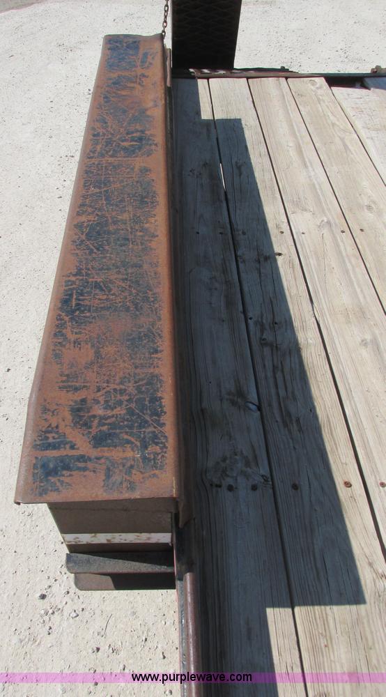 image for item I3490 1985 Belshe equipment trailer