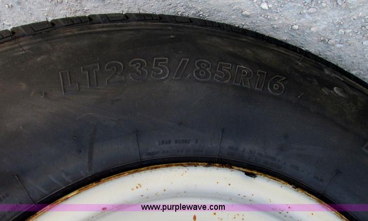 image for item I3490 1985 Belshe equipment trailer