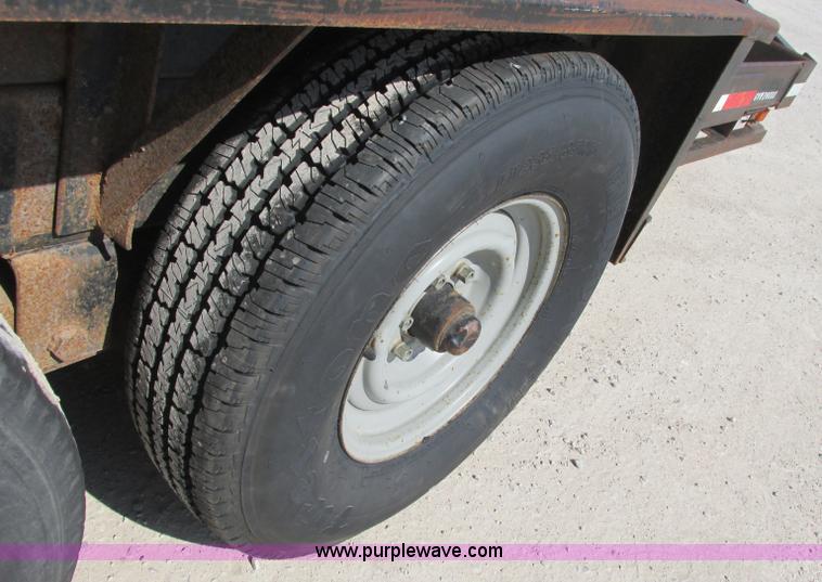 image for item I3490 1985 Belshe equipment trailer