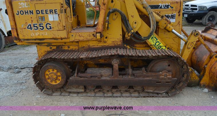 image for item I4611 1989 John Deere 455G track loader