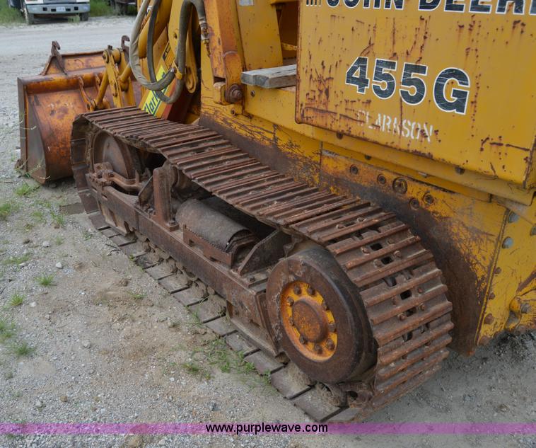 image for item I4611 1989 John Deere 455G track loader
