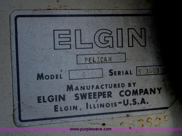 image for item I4612 Elgin Pelican street sweeper