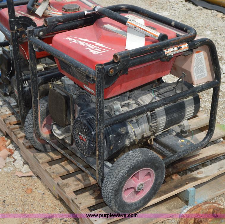 image for item I4620 Milwaukee 7,000 watt generator