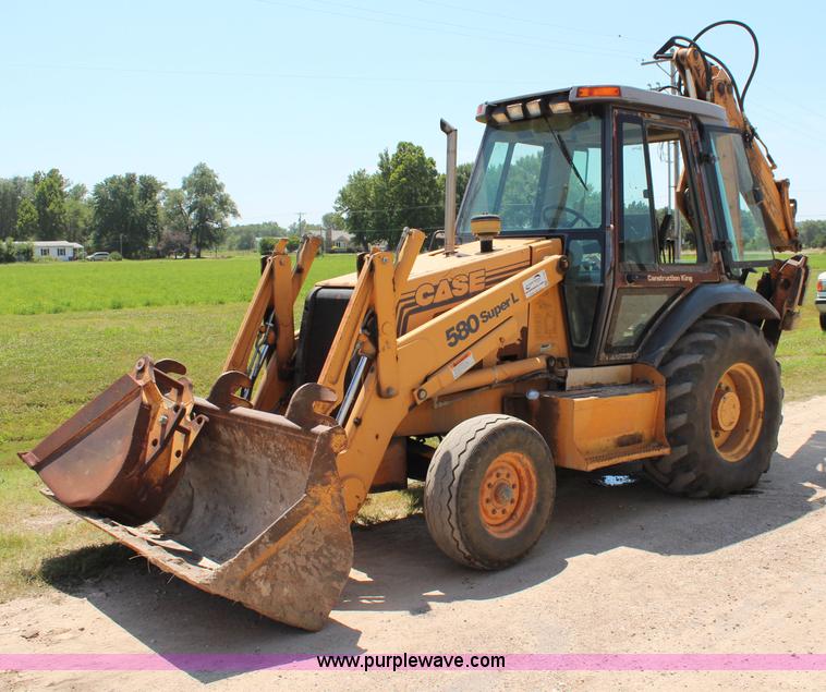 image for item J1162 1996 Case 580 Super L backhoe