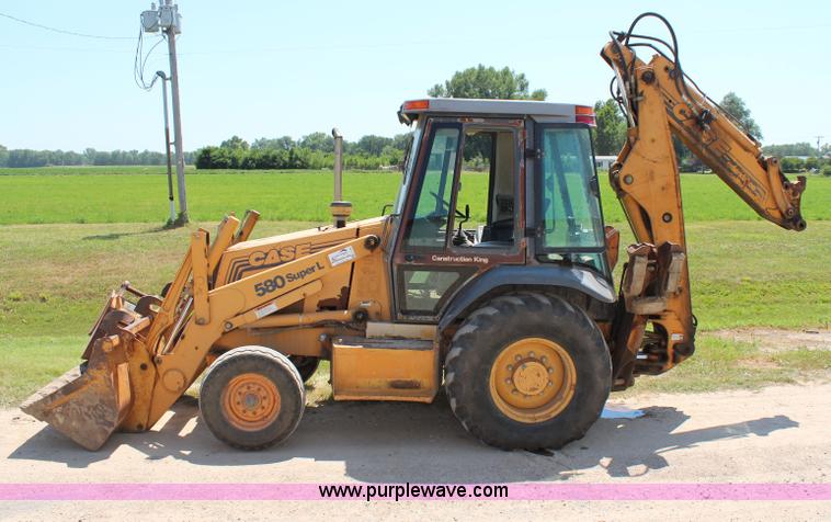 image for item J1162 1996 Case 580 Super L backhoe