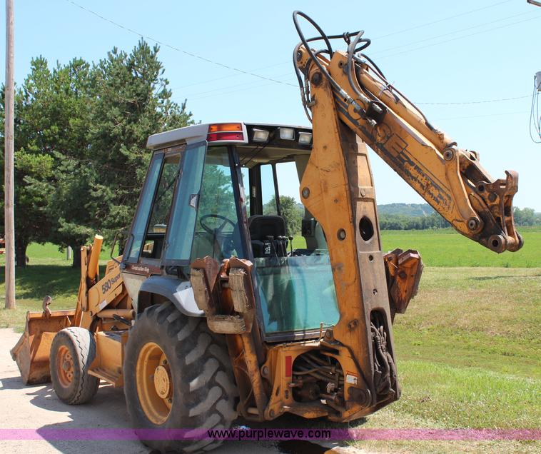 image for item J1162 1996 Case 580 Super L backhoe