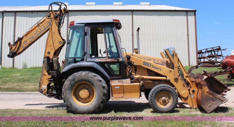 image for item J1162 1996 Case 580 Super L backhoe