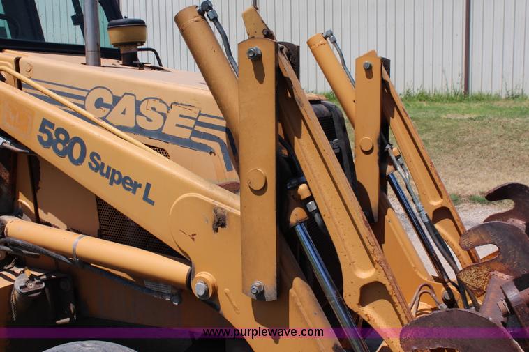 image for item J1162 1996 Case 580 Super L backhoe