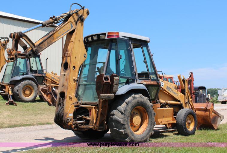 image for item J1202 1996 Case 580 Super L backhoe