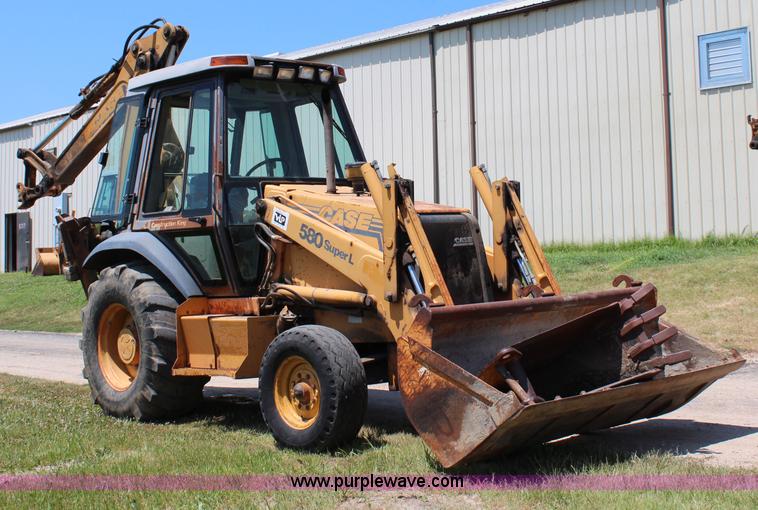 image for item J1202 1996 Case 580 Super L backhoe