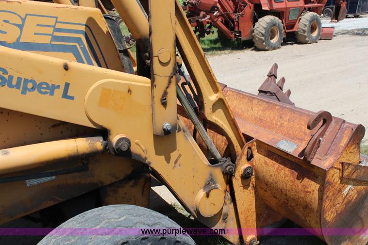 image for item J1202 1996 Case 580 Super L backhoe