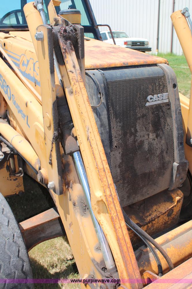 image for item J1202 1996 Case 580 Super L backhoe
