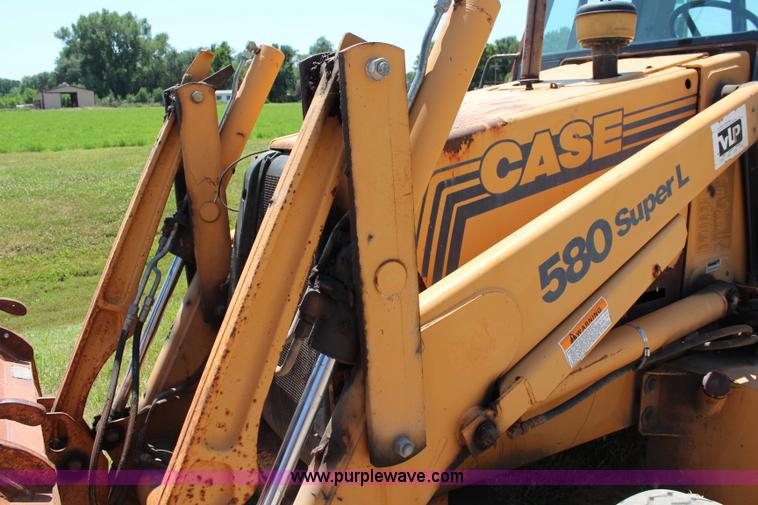 image for item J1202 1996 Case 580 Super L backhoe
