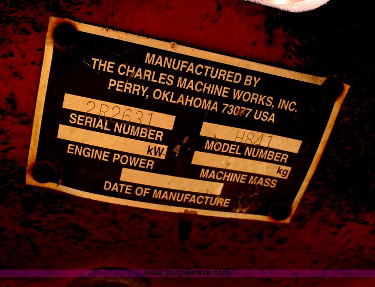 image for item J1207 Ditch Witch H841 rock saw