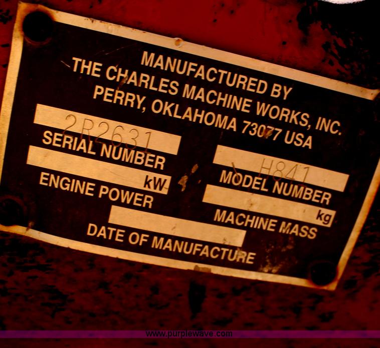 image for item J1207 Ditch Witch H841 rock saw