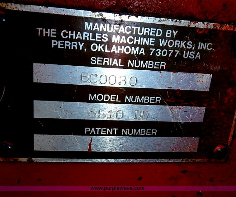 image for item J1209 Ditch Witch 6510 trencher