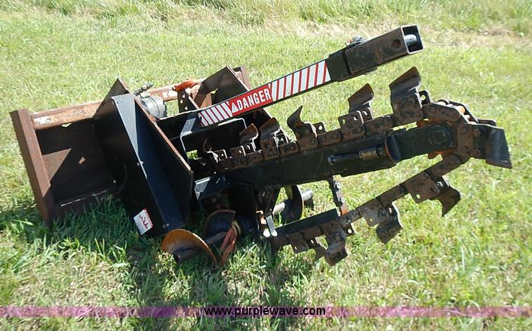 image for item J2049 Skid steer trencher attachment