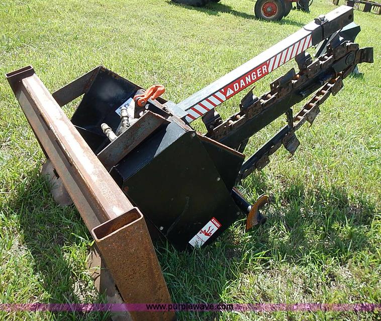 image for item J2049 Skid steer trencher attachment