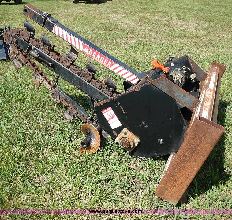image for item J2049 Skid steer trencher attachment