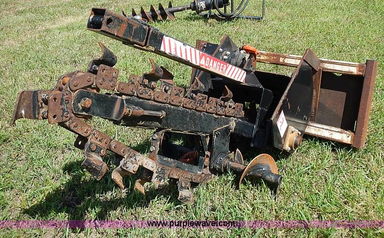 image for item J2049 Skid steer trencher attachment