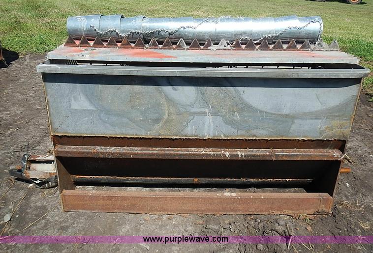 image for item J2099 Cement mixer skid steer attachment