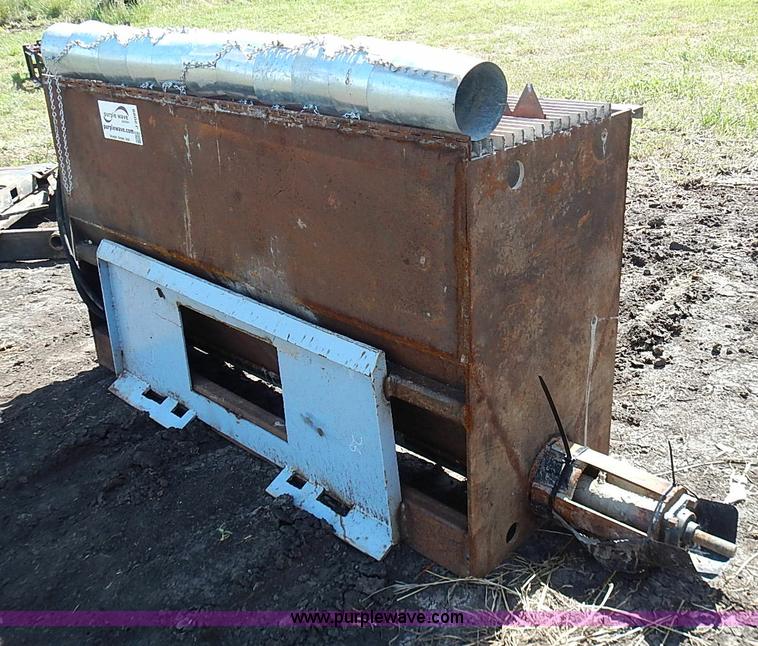 image for item J2099 Cement mixer skid steer attachment
