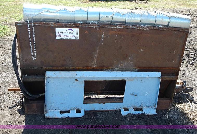 image for item J2099 Cement mixer skid steer attachment
