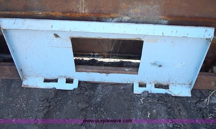 image for item J2099 Cement mixer skid steer attachment