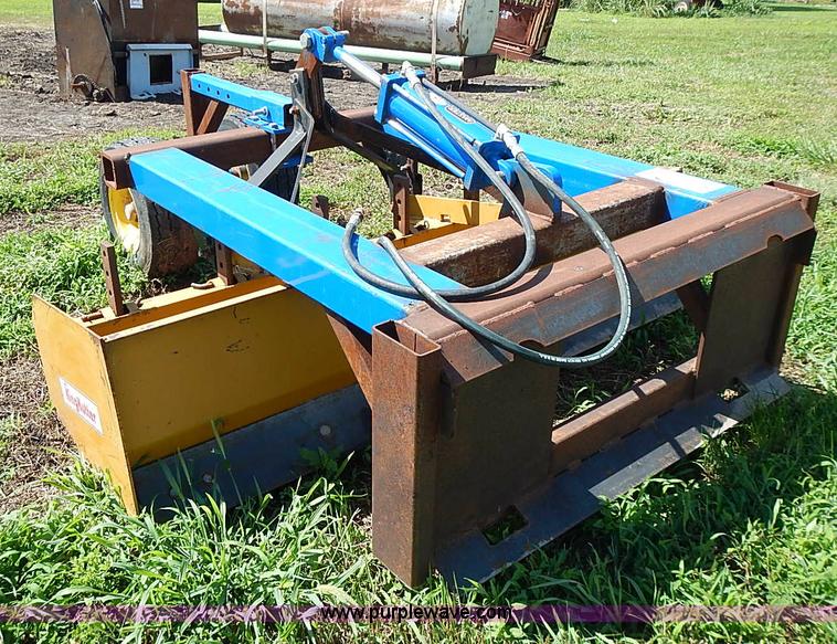 Shop built land leveling skid steer attachment in Blue Rapids, KS