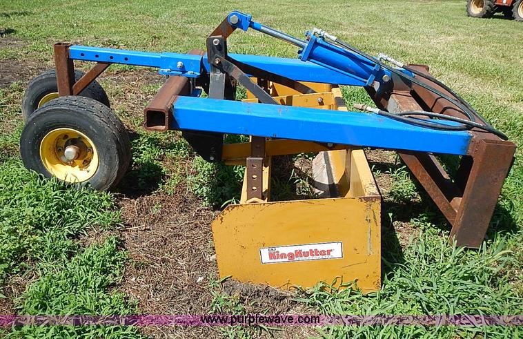 image for item J2100 Shop built land leveling skid steer attachment