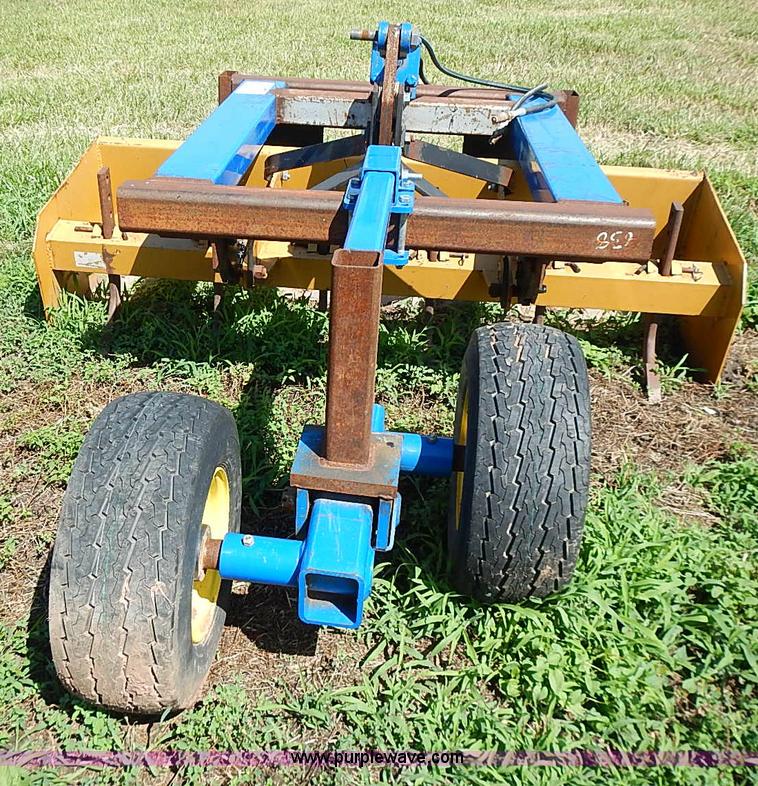 Shop built land leveling skid steer attachment in Blue Rapids, KS
