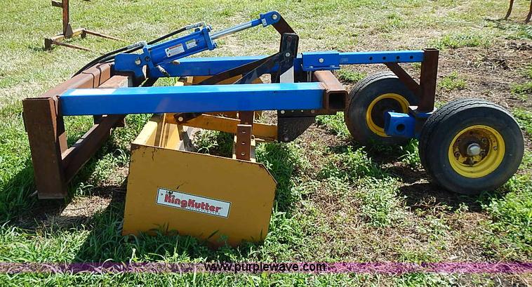 image for item J2100 Shop built land leveling skid steer attachment