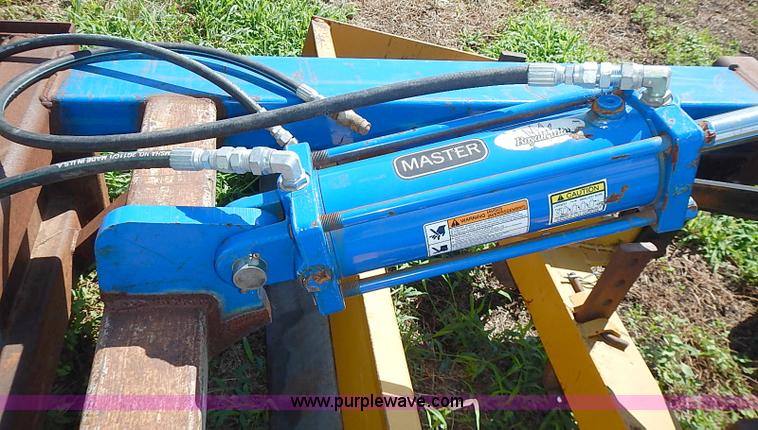 image for item J2100 Shop built land leveling skid steer attachment