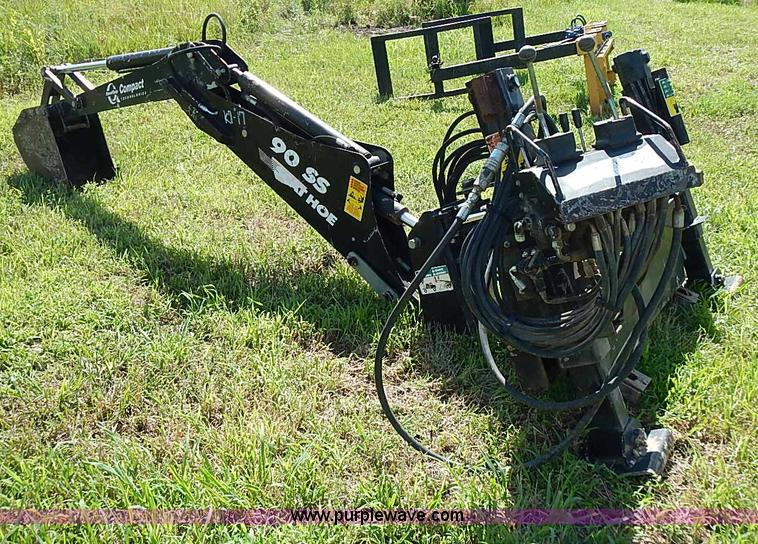 image for item J2103 Compact 90SS scat hoe skid steer attachment
