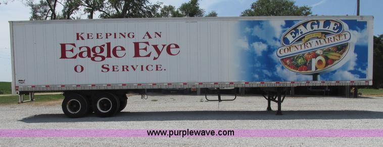 image for item F7465 1992 Wabash SA-96MC dry van trailer