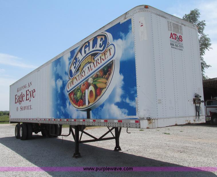 image for item F7465 1992 Wabash SA-96MC dry van trailer