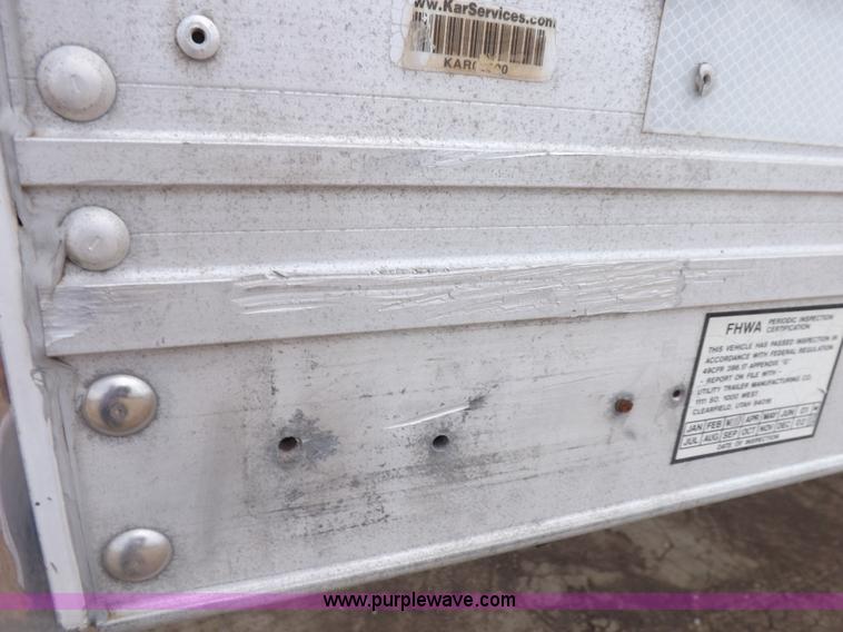 image for item H9233 2003 Utility Refrigerated trailer