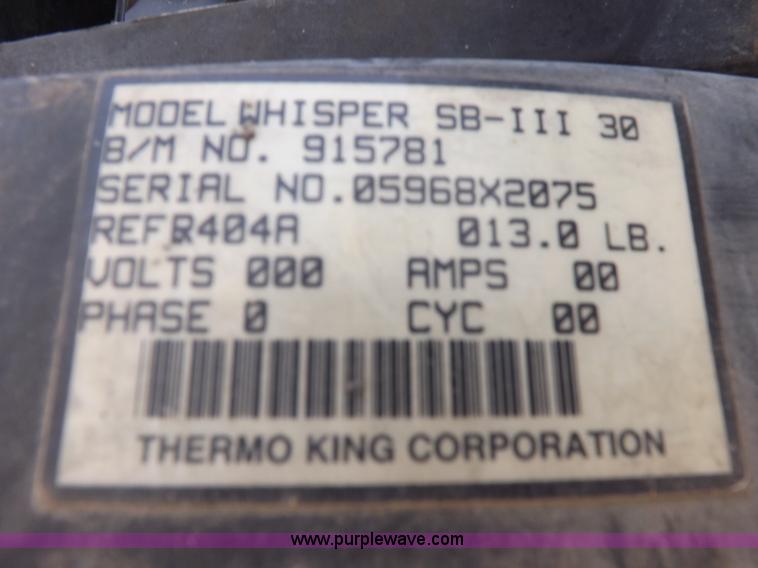 image for item H9234 2000 Great Dane refrigerated trailer