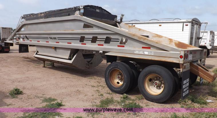 image for item H9248 1993 Trail King TKS4BD0-402 belly dump trailer